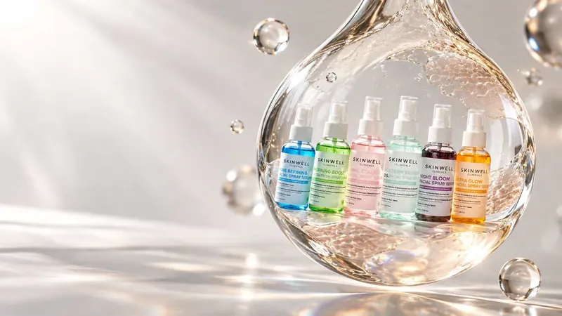 Skinwell facial spray serums